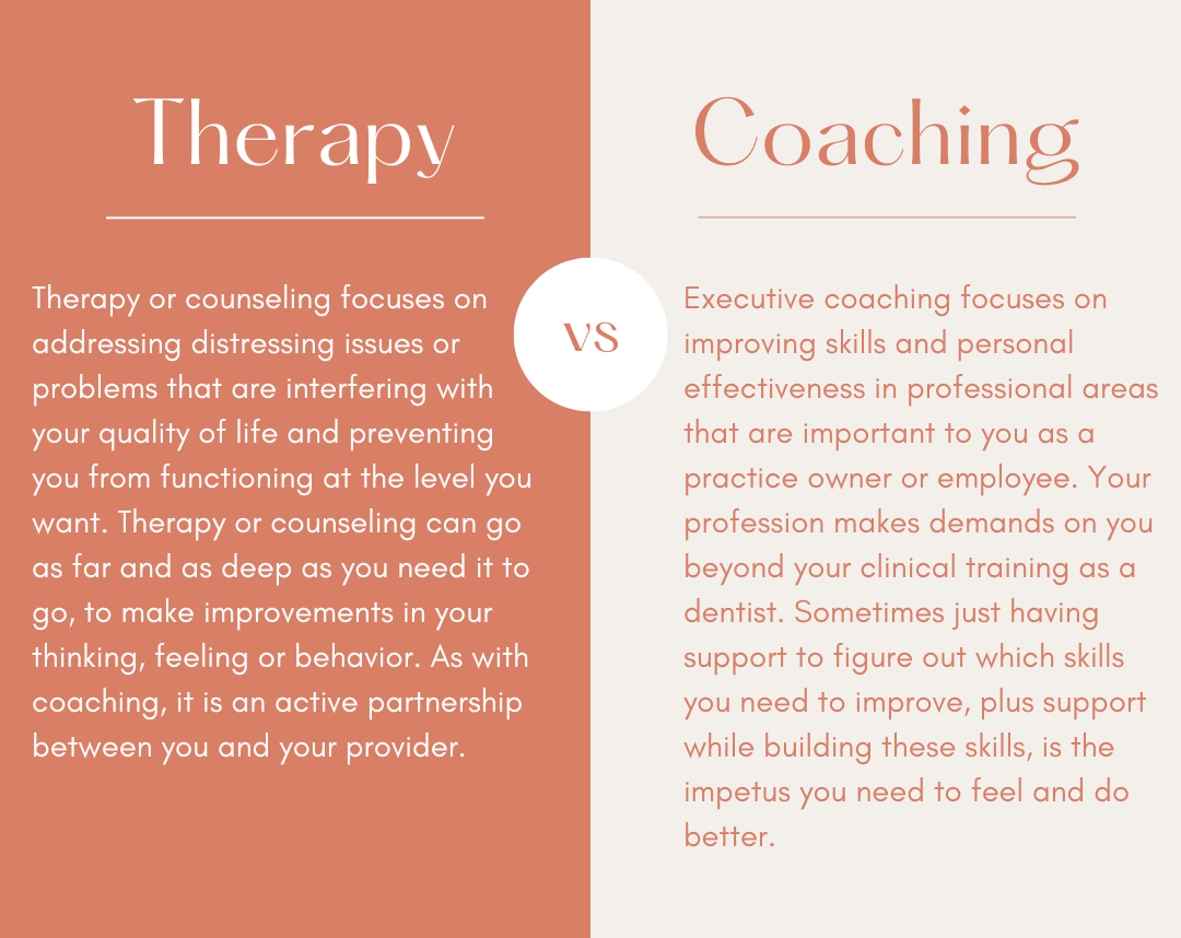 coaching vs therapy