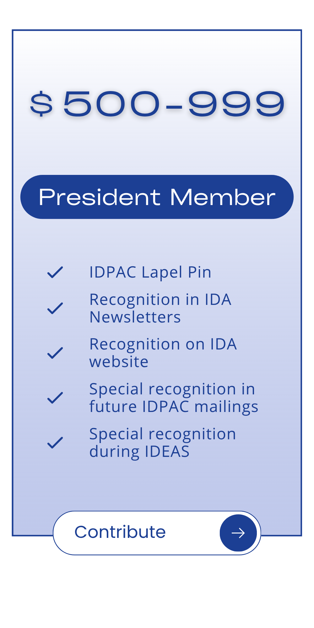 IDPAC President